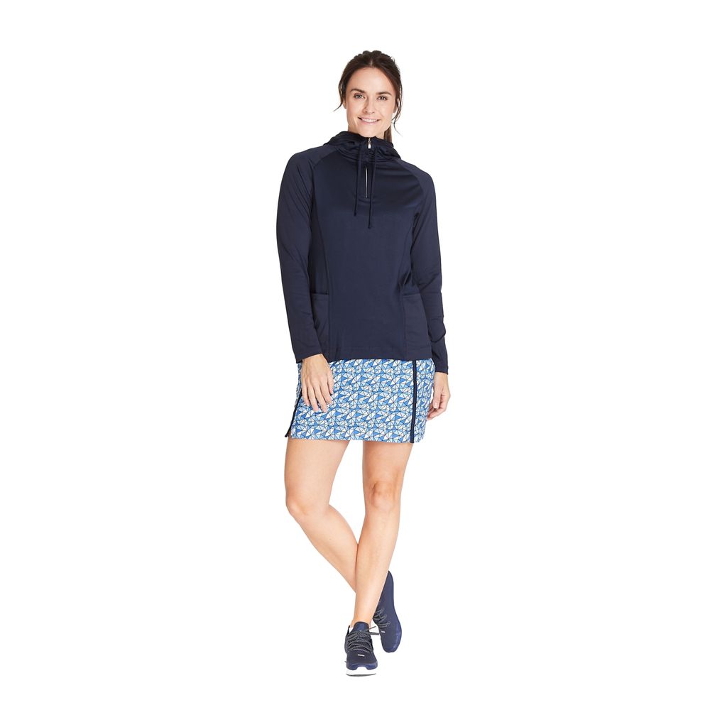 Court Haley Mesh Snorkel Zip Pull Over Hoodie Hawthorn Mall